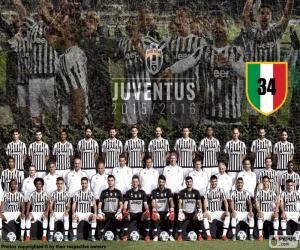 yapboz Juventus şampiyon 2015-20016